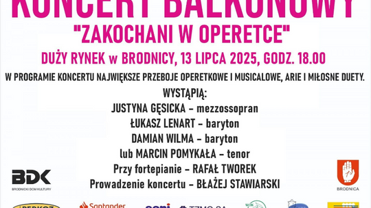 Koncert balkonowy na Dużym Rynku
