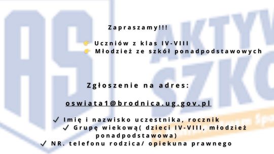 Zajęcia sportowe dla dzieci i młodzieży