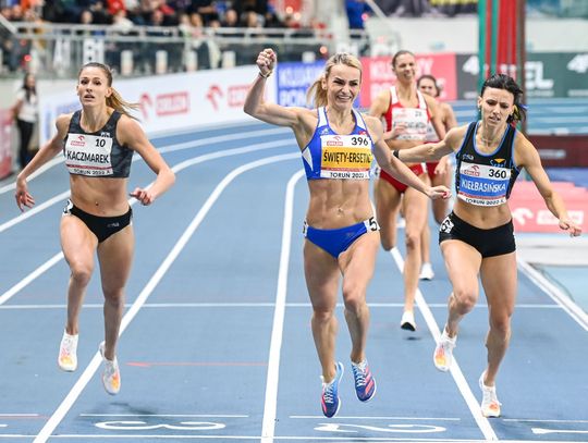 66. Halowe Mistrzostwa Polski w lekkiej atletyce. Rekordowe Panie: Ewa i Justyna