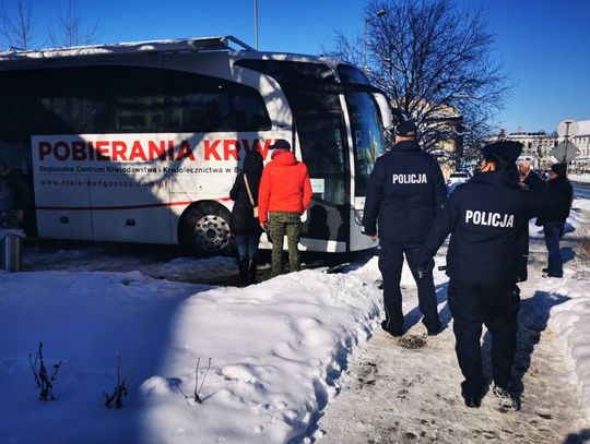 Akcja brodnickich policjantów. Krew - najcenniejszy lek
