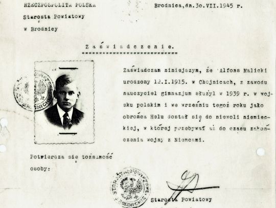 Alfons Malicki, cichy bohater 