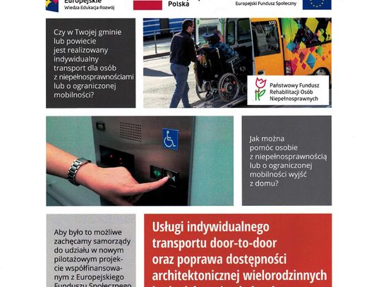 Bez barier w transporcie i architekturze 