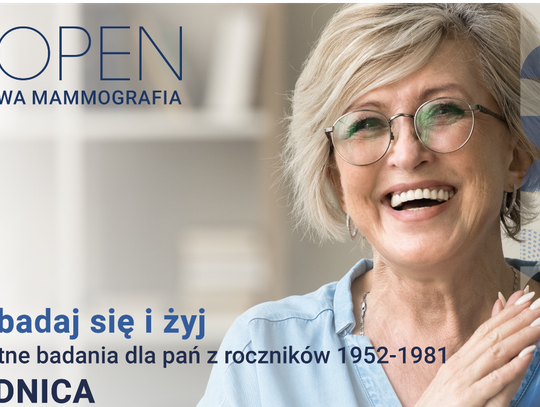 Bezpłatne badania mammograficzne