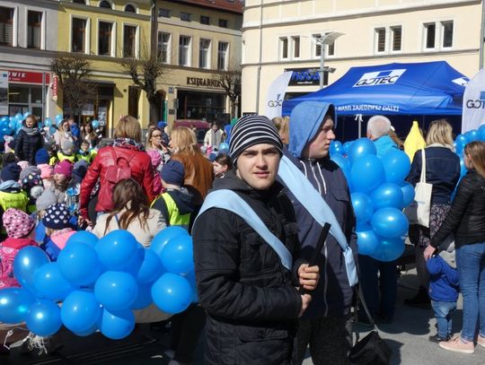 Błękitny balonik do nieba  