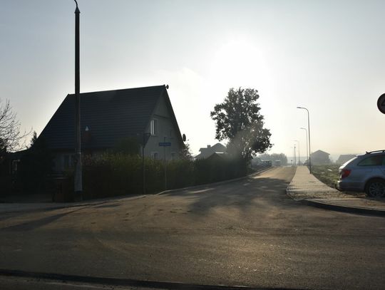 Budowa ulicy Rumiankowej w Karbowie zakończona