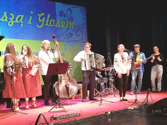 Charytatywny koncert dla Ukrainy. Duszą i głosem