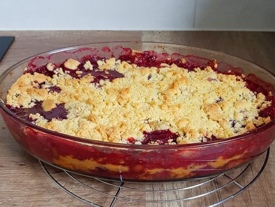 Crumble, czyli owoce pod kruszonką