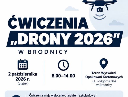 Ćwiczenia „DRONY 2026”