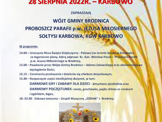 Dożynki Sołecko – Parafialne