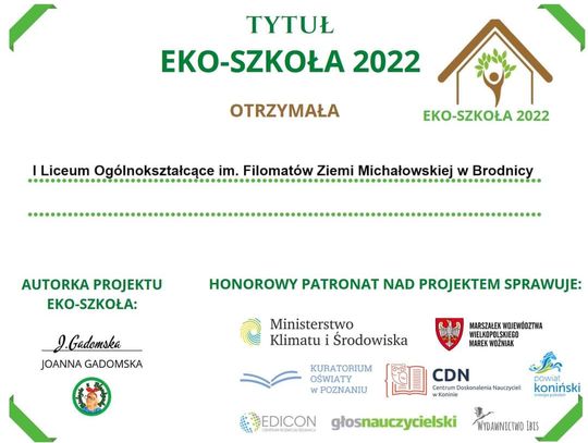 Eko – szkoła