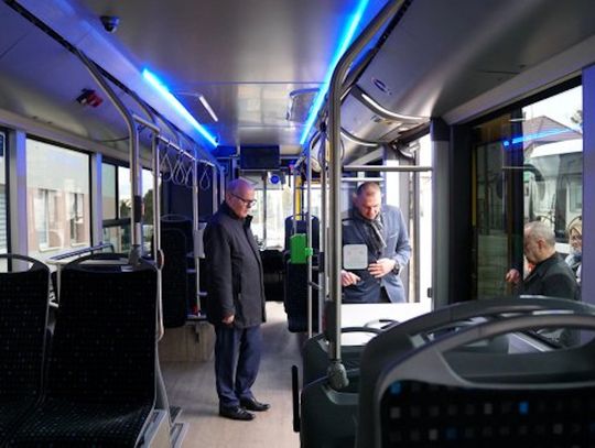 Elektryczny autobus na ulicach Brodnicy