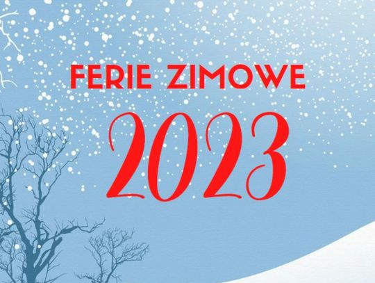 Ferie zimowe 2023 w gminie Brodnica