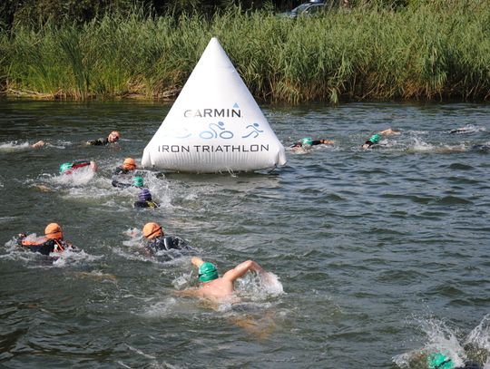 Garmin  Iron Triathlon Brodnica 2021. Ławica ruszyła