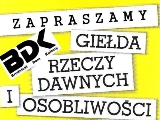 Giełda staroci zaprasza Giełda staroci zaprasza