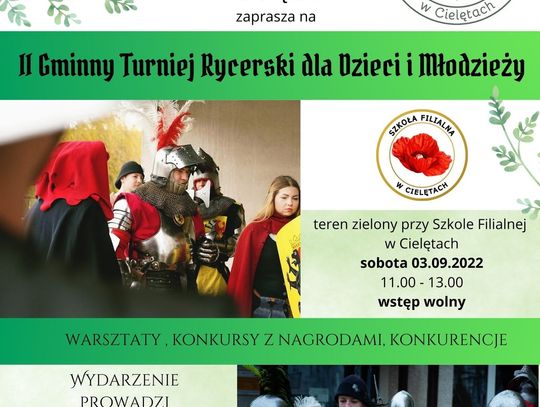 II Gminny Turniej Rycerski dla Dzieci i Młodzieży