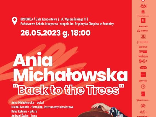 Jazzowa Brodnica - Ania Michałowska “Back To The Trees”