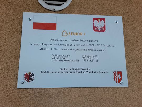 Klub Seniora z dotacją