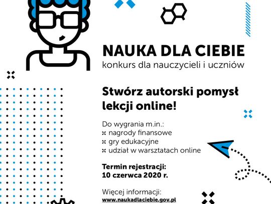 Konkurs: autorski pomysł na lekcję zdalną