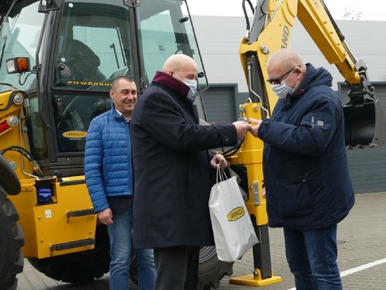 Koparko-ładowarka do nauki zawodu dla CKZiU