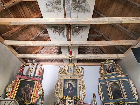 Kościół w Gorczenicy pięknieje Kościół w Gorczenicy pięknieje