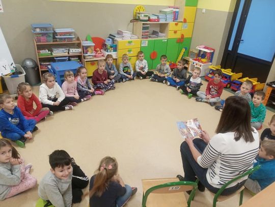 Lekcje biblioteczne w przedszkolach 