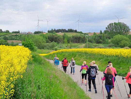 Marsz nordic walking