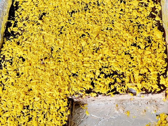 Mazurek bez cukru i bez pieczenia