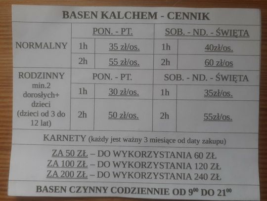 Na basenach. W stylu dowolnym
