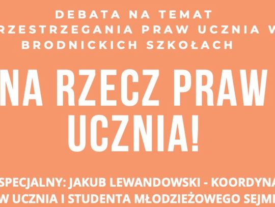 Na rzecz praw ucznia