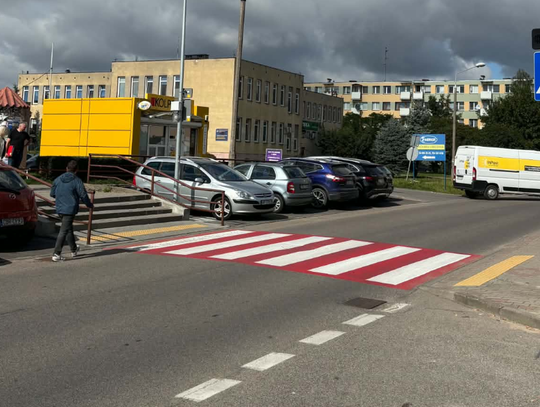 Nowe oświetlenie i bezpieczne przejście dla pieszych