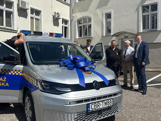 Nowy pojazd dla Straży Miejskiej w Brodnicy