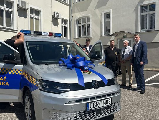 Nowy pojazd dla Straży Miejskiej w Brodnicy