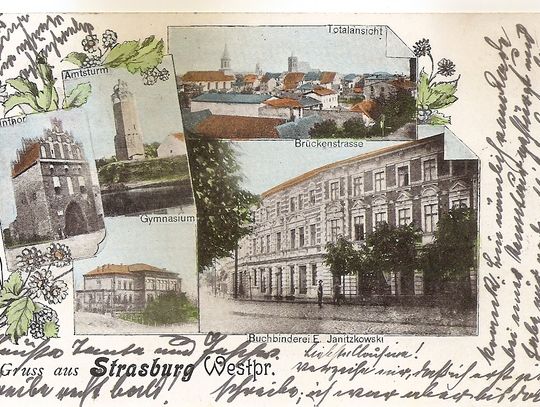 Perły Brodnicy na kartach pocztowych