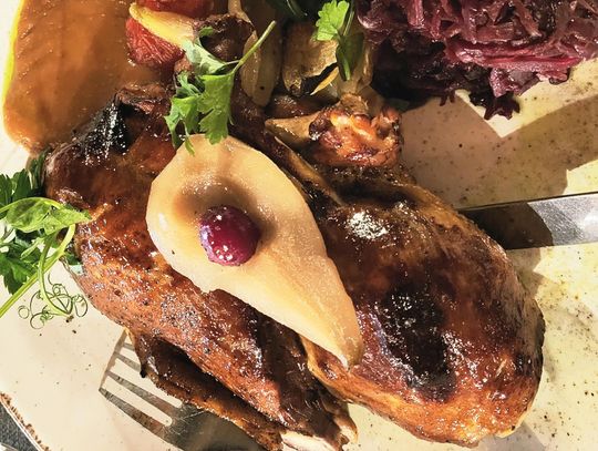 Pierś z kaczki ze skórą