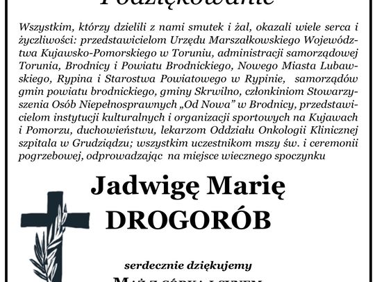 Podziękowanie