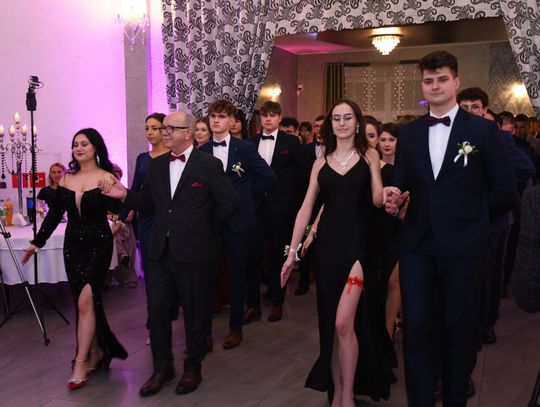"Poloneza czas zacząć..." Studniówka I LO w Brodnicy