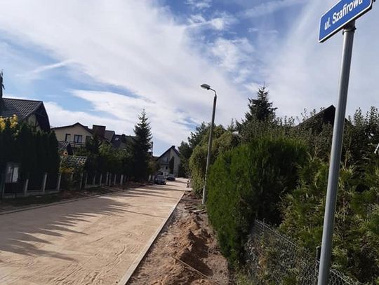 Prace na osiedlu w Kruszynkach 