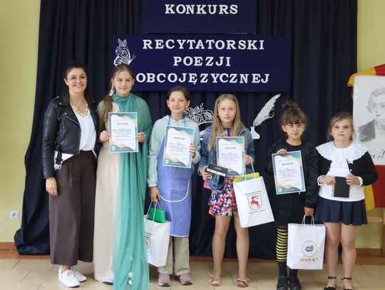 Recytowali poezję obcojęzyczną