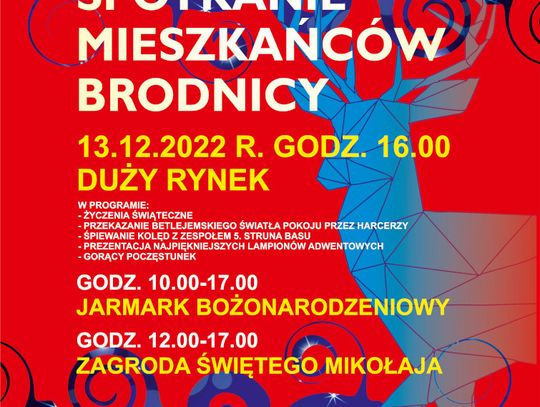 Świąteczne spotkanie mieszkańców Brodnicy