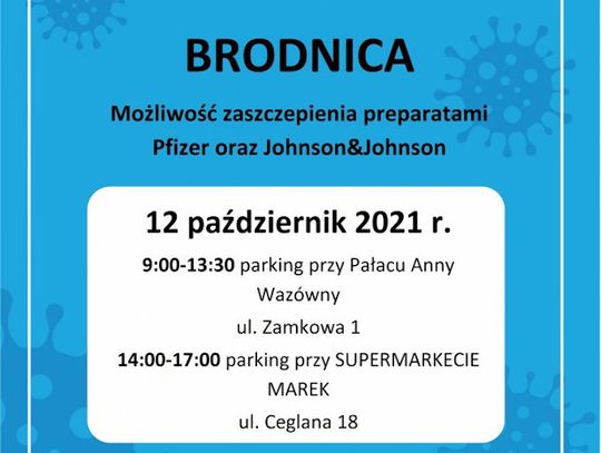 Szczepionkobus w Brodnicy