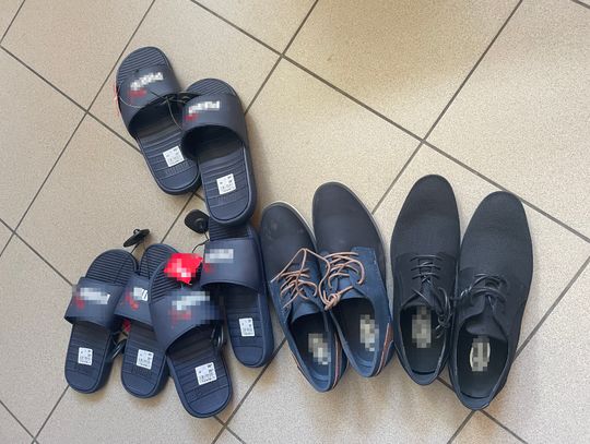 Szedł z plecakiem wypełnionym kradzionymi butami