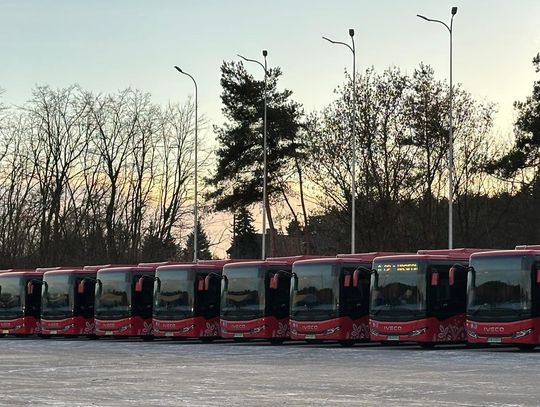 Unowocześniony tabor autobusowy