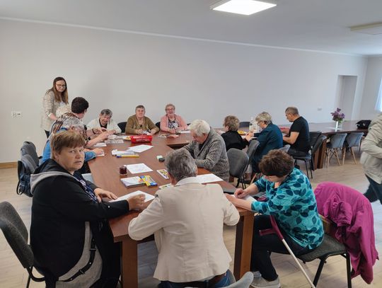Warsztaty biblioteczne w Klubie Seniora