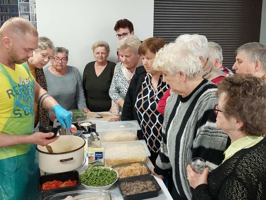 Warsztaty i konkurs kulinarny w Klubie Seniora