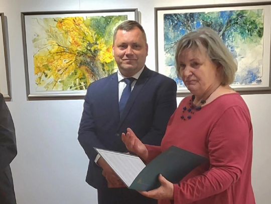 Wernisaż Krystyny Lubanski