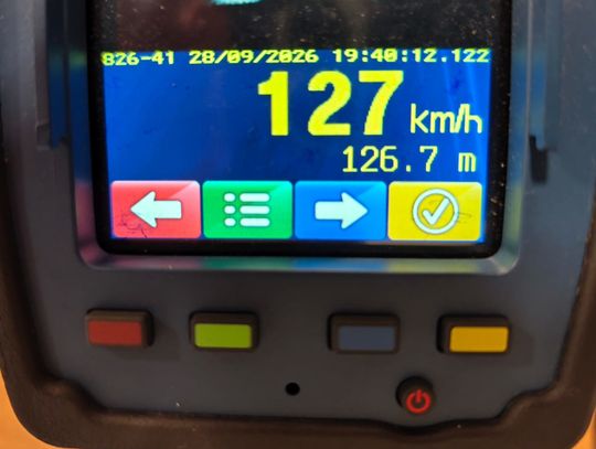 Wiadomości Przekroczył prędkość o 57 km/h