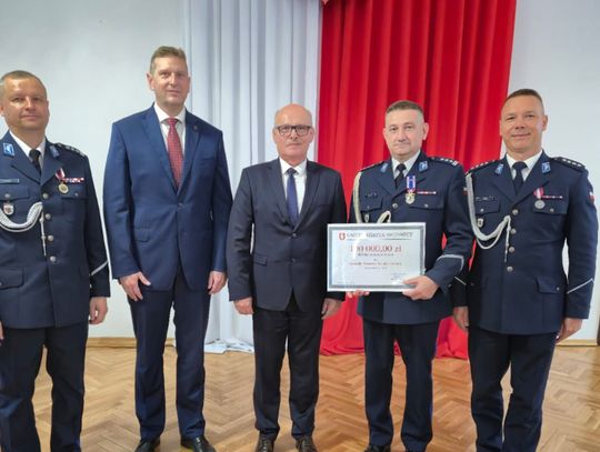 Wsparcie dla brodnickiej policji