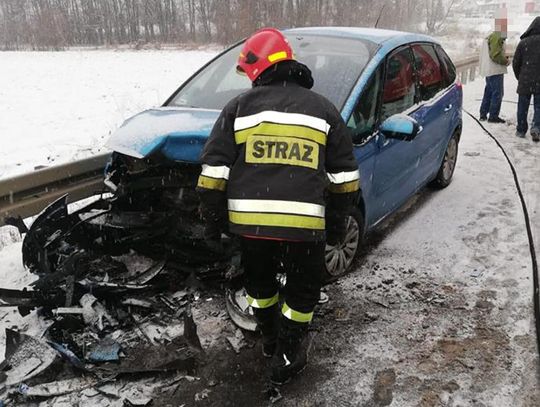 Wypadek drogowy w Strzygach. Policjanci ostrzegają 