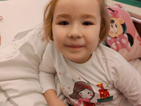 Zbiórka krwi dla Kornelki Polaszewskiej, 6-letniej córki policjanta