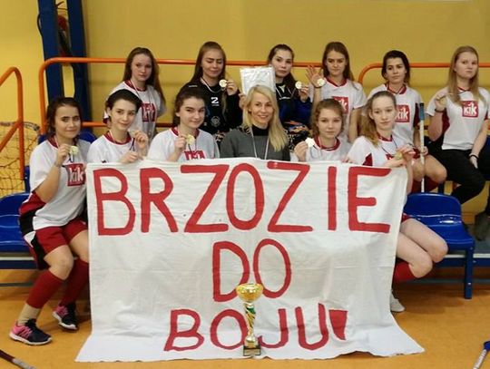 Złote dziewczyny! Unihokeistki z Brzozia na najwyższym podium